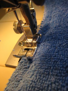 Finishing the edge of a doubler